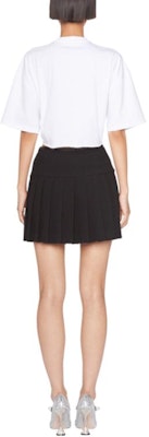 (W) MIU MIU 刺绣纯棉针织短款上衣 白色 MJN364-10OS-F0009 Shop (W) MIU MIU 刺绣纯棉针织短款上衣 白色 MJN364-10OS-F0009