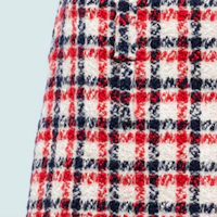 Details for (W) MIU MIU FW22 格紋粗花呢紅色迷你裙 MG1857-11V5-F0970
