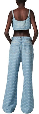 (W) MIU MIU 宝石蓝无袖拼接方领连衣裙上衣 GWT058_14HT_F0013 Details for (W) MIU MIU 宝石蓝无袖拼接方领连衣裙上衣 GWT058_14HT_F0013