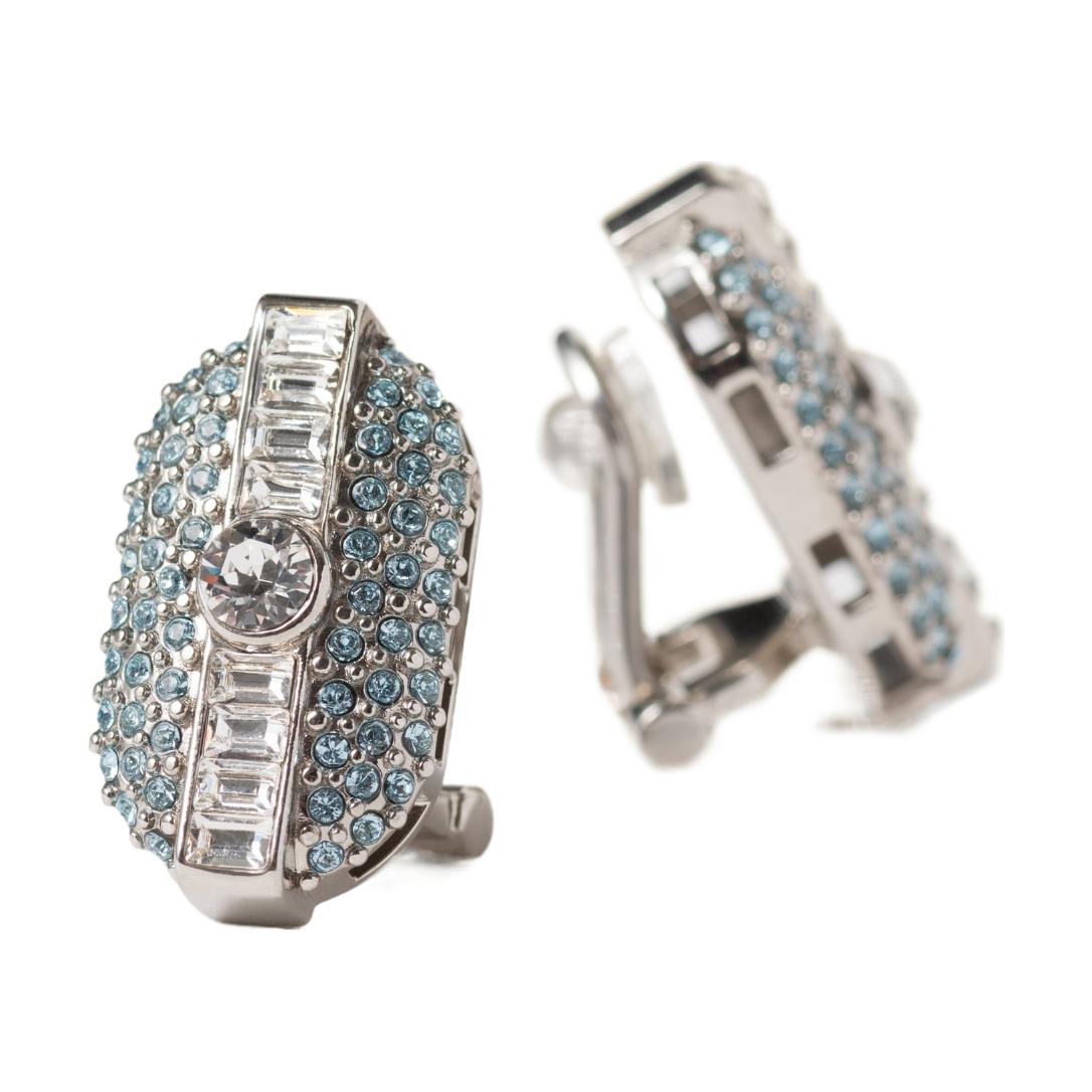 Lookbook (W) ミュウミュウ ジェムストーン付きメタルイヤリング - シルバー. 5IO1212CRH