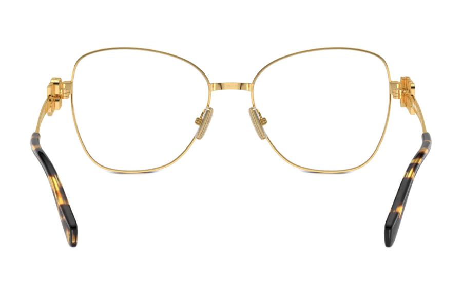 (Women) MIU MIU  Gold Metal Butterfly Optical Glasses with Logo Temples MU50XVKUI1O1 圖 5