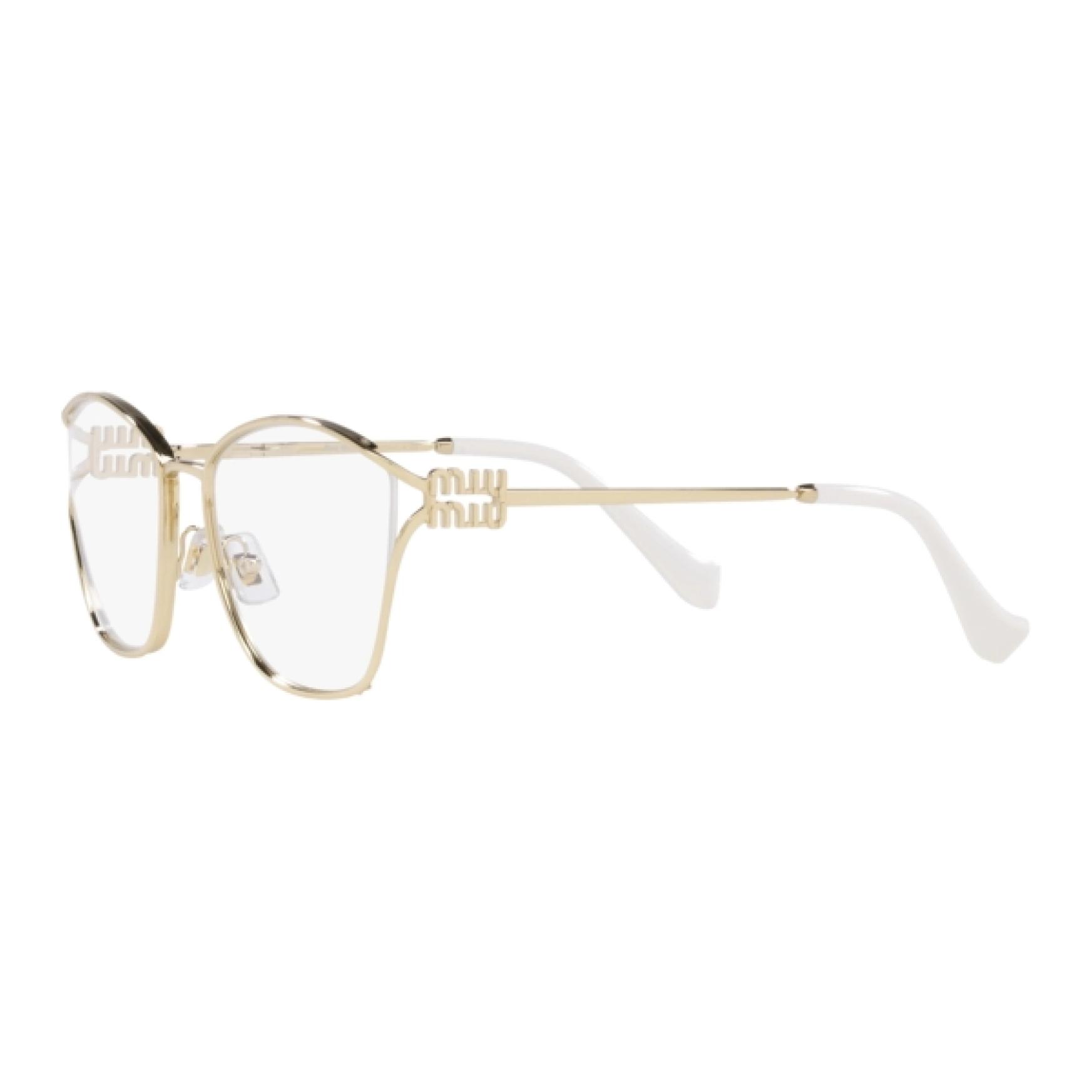 Purchase (Women) MIU MIU Gold Metal Butterfly Optical Glasses Frame MU53UVZVN1O1