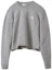 Lookbook (W) MIU MIU 灰色刺绣Logo圆领毛衣. MML804-1XS9-F0031-S-232