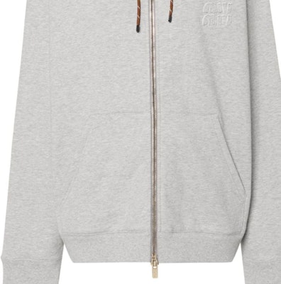 (Women) MIU MIU Grey Logo Hoodie Zip-Up Jacket. MJL023-15AU-F0031-S-OOO 1