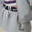 Details for (W) MIU MIU Rok Mini Abu-Abu dengan Logo Bordir dan Detail Tali. MG2252-15EG-F0031-S-OOO