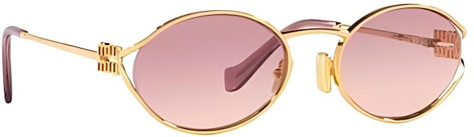 (Women) MIU MIU Irregular Full Frame Alloy Sunglasses. MU52YS5AK06S (Women) MIU MIU Irregular Full Frame Alloy Sunglasses. MU52YS5AK06S