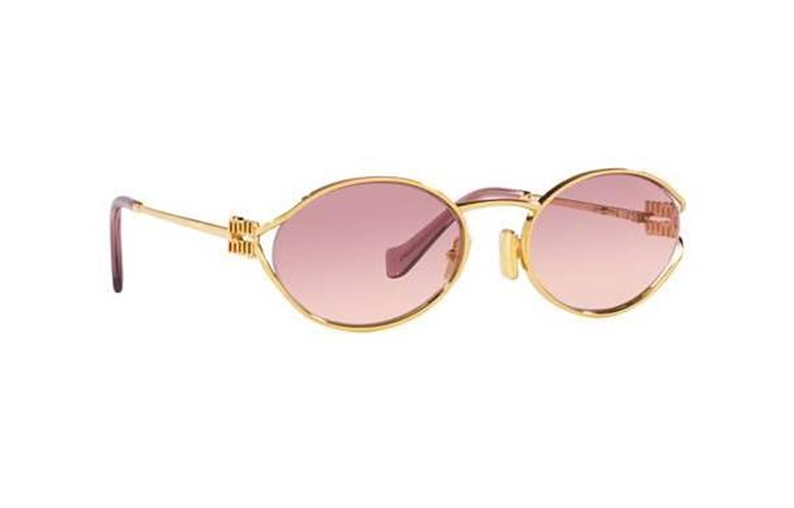 Order (W) 미우미우 비정형 풀프레임 알로이 선글라스. MU52YS5AK06S