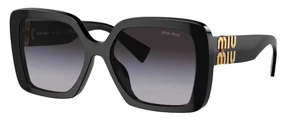 (W) MIU MIU 不规则形黑色太阳镜带标志醋酸框架. SMU10Y_E1AB_F05D1_C_056 Order (W) MIU MIU 不规则形黑色太阳镜带标志醋酸框架. SMU10Y_E1AB_F05D1_C_056