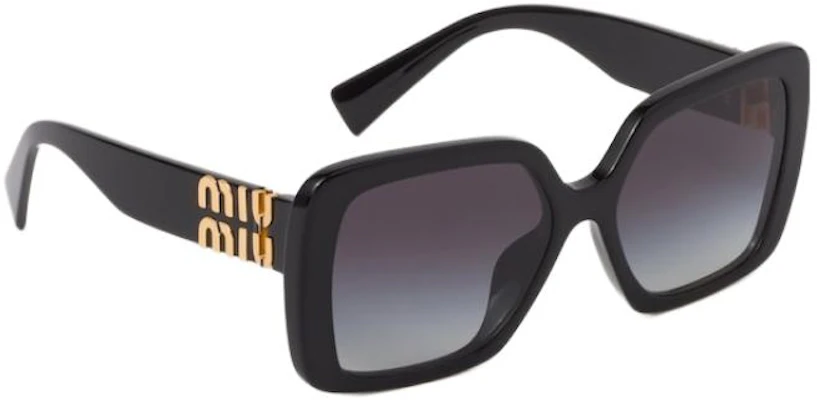 (W) MIU MIU 不规则形黑色太阳镜带标志醋酸框架. SMU10Y_E1AB_F05D1_C_056 Shop (W) MIU MIU 不规则形黑色太阳镜带标志醋酸框架. SMU10Y_E1AB_F05D1_C_056