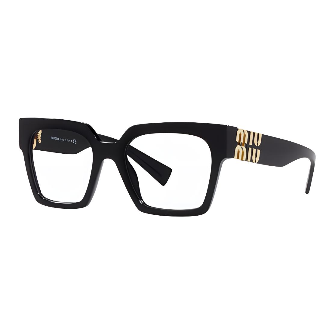 (Women) MIU MIU  Irregular Shape Fashion Optical Frame Glasses. MU04UV1AB1O1
