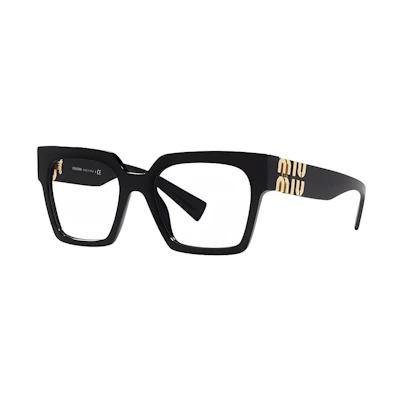 (Women) MIU MIU Irregular Shape Fashion Optical Frame Glasses. MU04UV1AB1O1