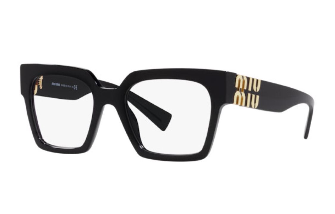 Order (W) ミュウミュウ イレギュラー形状 ファッション光学フレームメガネ MU04UV1AB1O1