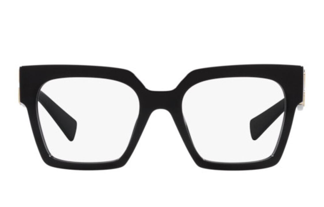 Lookbook (W) ミュウミュウ イレギュラー形状 ファッション光学フレームメガネ MU04UV1AB1O1