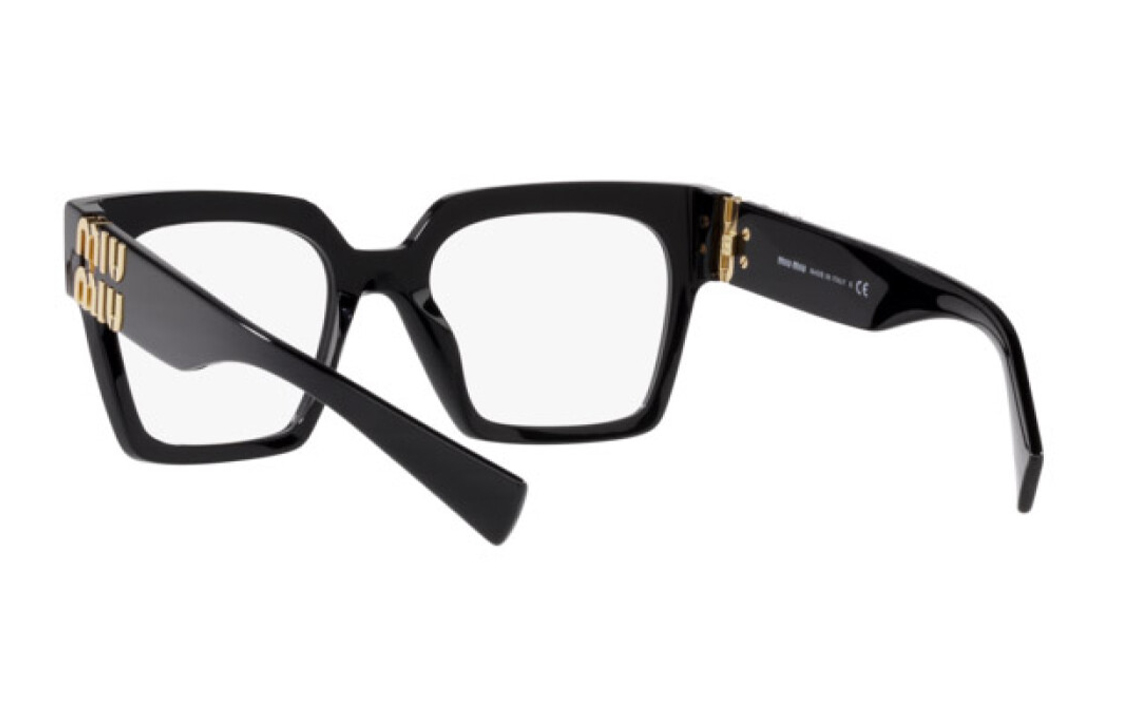 Purchase (W) ミュウミュウ イレギュラー形状 ファッション光学フレームメガネ MU04UV1AB1O1