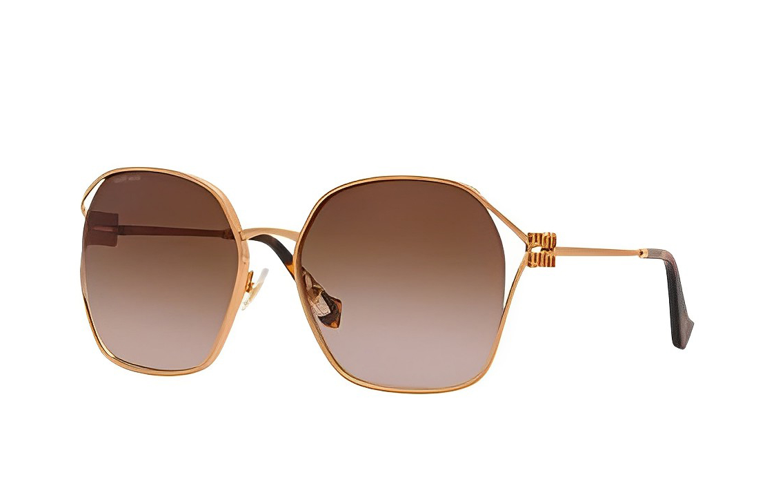 (Women) MIU MIU  Irregular Shape Stylish Sunglasses. MU52WS7OE6S1