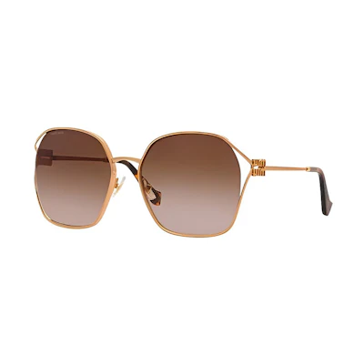 (Women) MIU MIU Irregular Shape Stylish Sunglasses. MU52WS7OE6S1