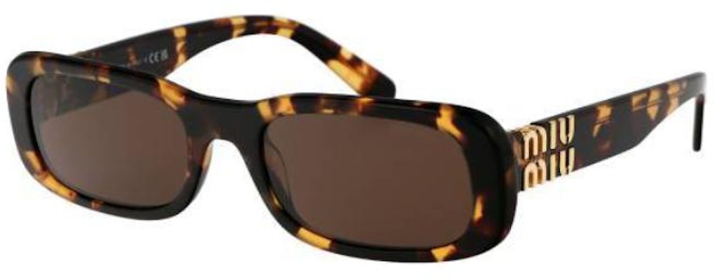 (W) MIU MIU Cermin Mata Tortoiseshell Tidak Sekata dengan Logo Aksen. 0MU08ZSVAU06B Buy (W) MIU MIU Cermin Mata Tortoiseshell Tidak Sekata dengan Logo Aksen. 0MU08ZSVAU06B