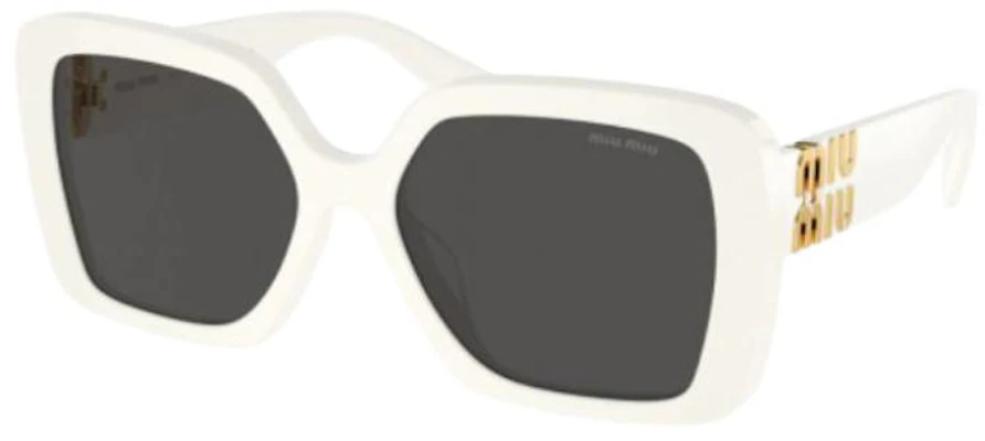 (Women) MIU MIU Irregular White Sunglasses - Chic and Elegant Design. 0MU10YS1425S0 Buy (Women) MIU MIU Irregular White Sunglasses - Chic and Elegant Design. 0MU10YS1425S0