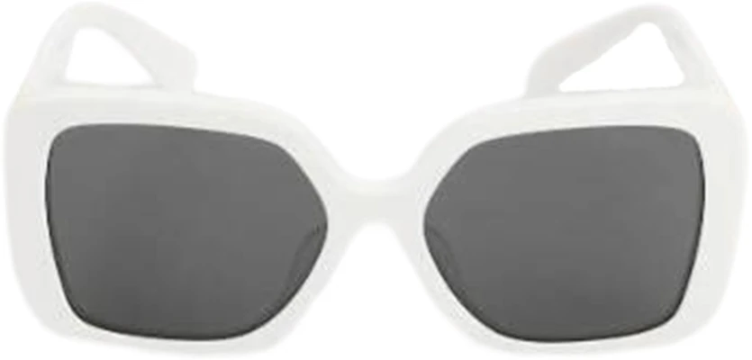 (Women) MIU MIU Irregular White Sunglasses - Chic and Elegant Design. 0MU10YS1425S0 Lookbook (Women) MIU MIU Irregular White Sunglasses - Chic and Elegant Design. 0MU10YS1425S0