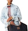 Purchase (Women) MIU MIU Light Blue Loose Fit Logo Zip-Up Jacket. GWB205-14UT-F0076-S-OOO