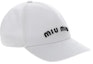 Lookbook (Women) MIU MIU Logo Cotton Casual Fashion Baseball Cap. 5HC1792DXIF0964
