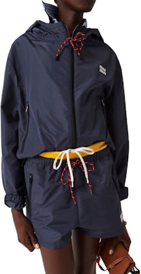 (W) MIU MIU 标志束绳休闲短裤 蓝色. MP1809-121I-F0008-S-OOO Purchase (W) MIU MIU 标志束绳休闲短裤 蓝色. MP1809-121I-F0008-S-OOO