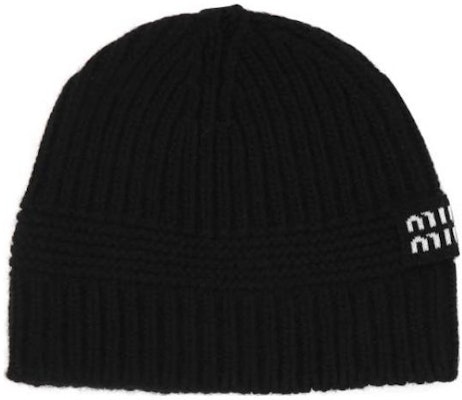(Women) MIU MIU Logo Intarsia Knit Cashmere Beanie. 5HC3112B8OF0002 Order (Women) MIU MIU Logo Intarsia Knit Cashmere Beanie. 5HC3112B8OF0002