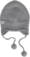 (Women) MIU MIU Logo Knit Cashmere Beanie Grey 5HC3242F8SF0031 (Women) MIU MIU Logo Knit Cashmere Beanie Grey 5HC3242F8SF0031