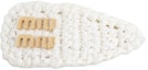 Details for (W) MIU MIU Horquilla de Metal con Logotipo Multicolor. 107397353