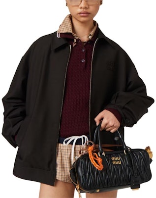 (Women) MIU MIU Low-Waist Plaid Elastic Shorts in Khaki. SP9444-142L-F0065-S-OOO Lookbook (Women) MIU MIU Low-Waist Plaid Elastic Shorts in Khaki. SP9444-142L-F0065-S-OOO