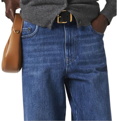 (W) MIU MIU Jeans Biru Navy Low-Waist Lurus dengan Logo Bordir. GWP435-10BF-F0008-S-OOO Purchase (W) MIU MIU Jeans Biru Navy Low-Waist Lurus dengan Logo Bordir. GWP435-10BF-F0008-S-OOO