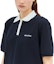 Details for (W) MIU MIU Baju Polo Lengan Pendek Biru Navy dengan Sulaman Logo. MJN559-14RW-F0008