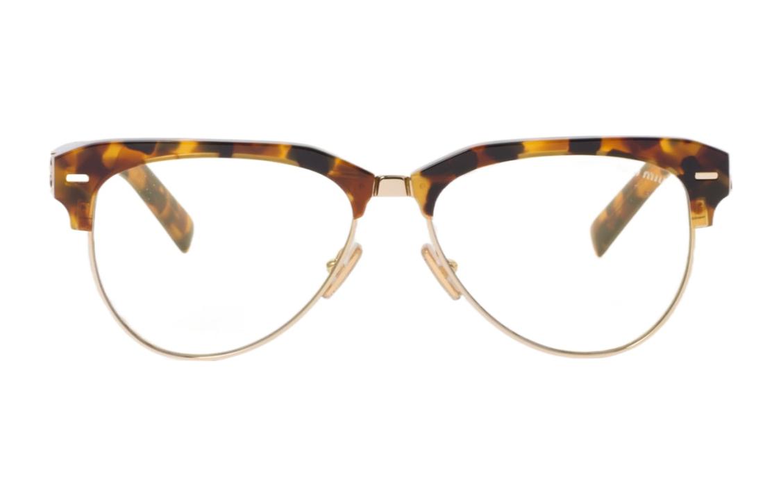 (Women) MIU MIU  Optical Glasses Tortoise Shell Frame with Logo Detailing. SMU09ZS19PC057 圖 2
