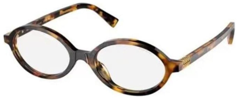 (W) ミュウミュウ オーバル眼鏡 べっ甲柄フレーム ブルーライトレンズ付き 0MU04ZSFVAU08N50 Shop (W) ミュウミュウ オーバル眼鏡 べっ甲柄フレーム ブルーライトレンズ付き 0MU04ZSFVAU08N50