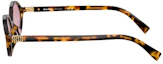 Shop (W) Gafas de Sol Ovaladas MIU MIU Carey con Diseño de Logotipo. MU-04ZSF-VAU50D