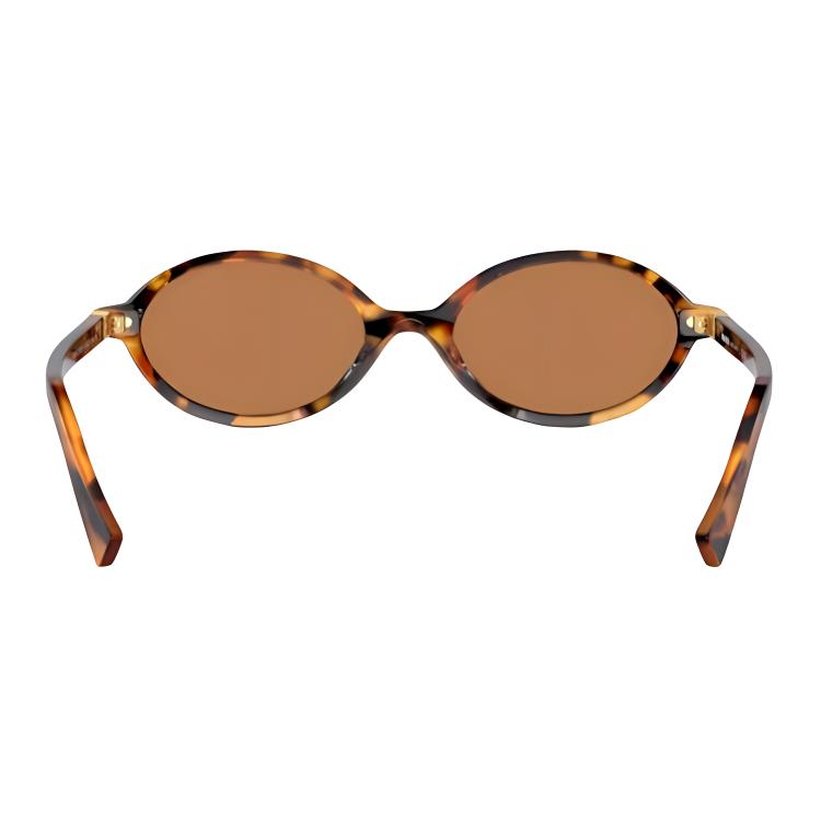 (Women) MIU MIU  Oval Tortoiseshell Sunglasses with Logo Design MU-04ZSF-19P2Z1 圖 5