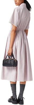 (W) MIU MIU 粉色蕾丝边圆领短袖中长连衣裙 MF5400-15AK-F0J3D-S-OOO Shop (W) MIU MIU 粉色蕾丝边圆领短袖中长连衣裙 MF5400-15AK-F0J3D-S-OOO