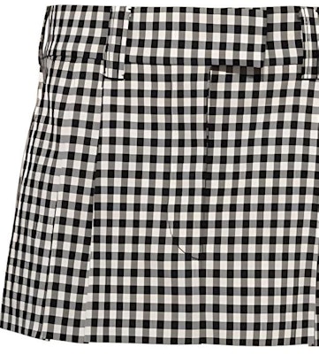 (W) MIU MIU 格纹修身拼色休闲短裙 MG1801-1209-F0964 Sizing (W) MIU MIU 格纹修身拼色休闲短裙 MG1801-1209-F0964