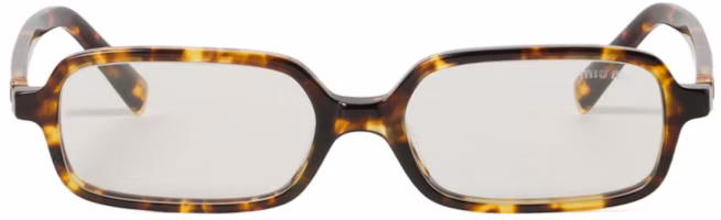 Lookbook (W) MIU MIU 長方形醋酸板光學眼鏡 玳瑁色框 SMU11Z_S14L_FE08N