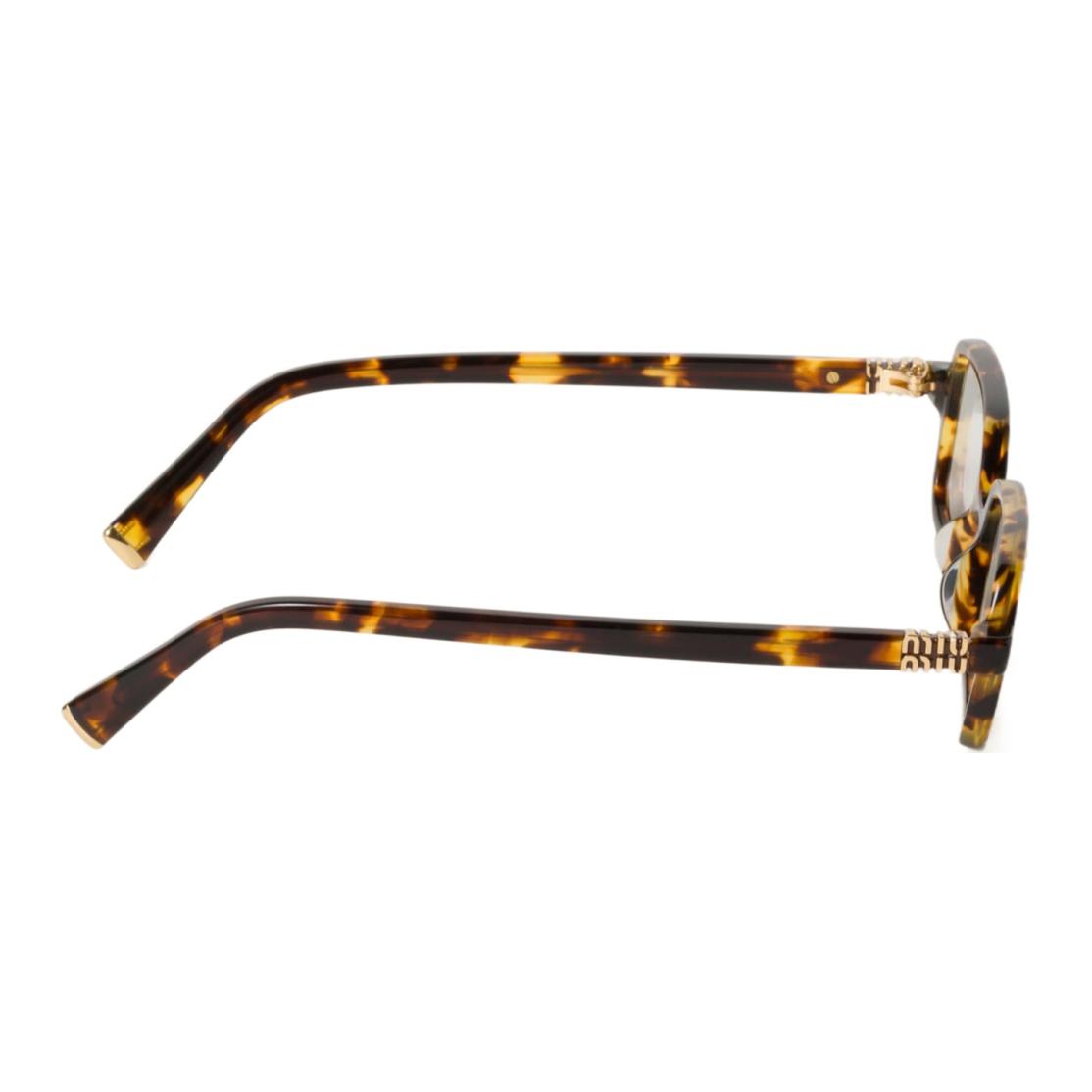 Details for (Women) MIU MIU  Rectangular Acetate Optical Glasses Tortoiseshell Frame SMU11Z_S14L_FE08N