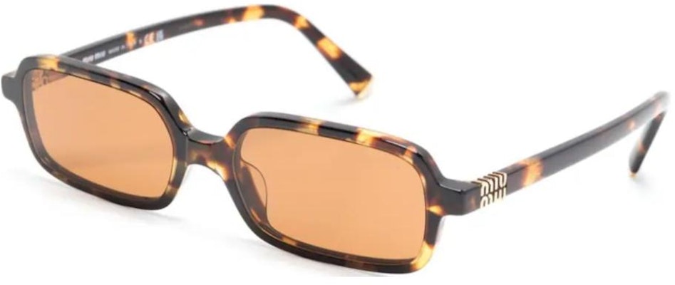 (W) MIU MIU 方形玳瑁框标志太阳镜 0MU11ZSFVAU2Z1 Order (W) MIU MIU 方形玳瑁框标志太阳镜 0MU11ZSFVAU2Z1