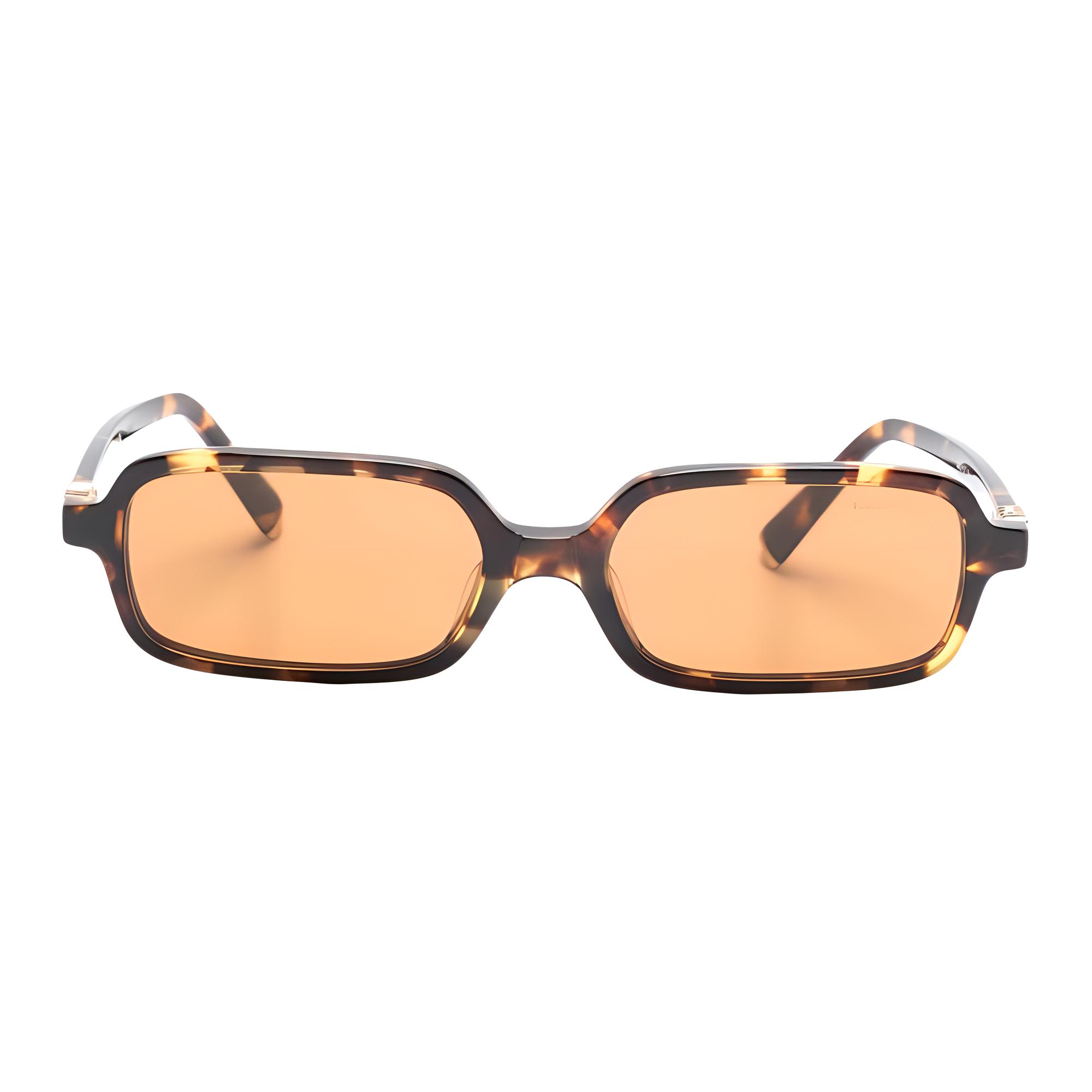 Lookbook (W) MIU MIU 方形玳瑁框标志太阳镜 0MU11ZSFVAU2Z1