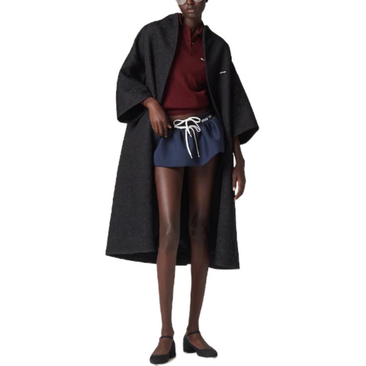 Purchase (W) MIU MIU 红色V领无袖刺绣Logo背心。 MMV209-14RH-F0399-S-OOO