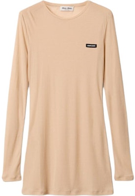 (W) MIU MIU 米白色长袖短款连衣裙 MJA842-13VO-F0770-S-231 Order (W) MIU MIU 米白色长袖短款连衣裙 MJA842-13VO-F0770-S-231