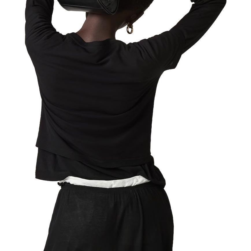 Cheap (W) MIU MIU 短袖Logo T恤 SS24常规版型 MJN466-133O-F0002-S-231