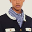 Shop (W) MIU MIU 銀色水晶鑲嵌標誌耳環 5IO059-2DNC-F0OKL