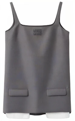 (W) Vestido Midi sin Mangas MIU MIU Color Gris MF523811RFF0480SOOO Buy (W) Vestido Midi sin Mangas MIU MIU Color Gris MF523811RFF0480SOOO