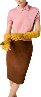 (W) MIU MIU Slim Fit Polo Shirt dengan Logo - Ungu Muda. MML997-15RN-F0203-S-OOO Shop (W) MIU MIU Slim Fit Polo Shirt dengan Logo - Ungu Muda. MML997-15RN-F0203-S-OOO