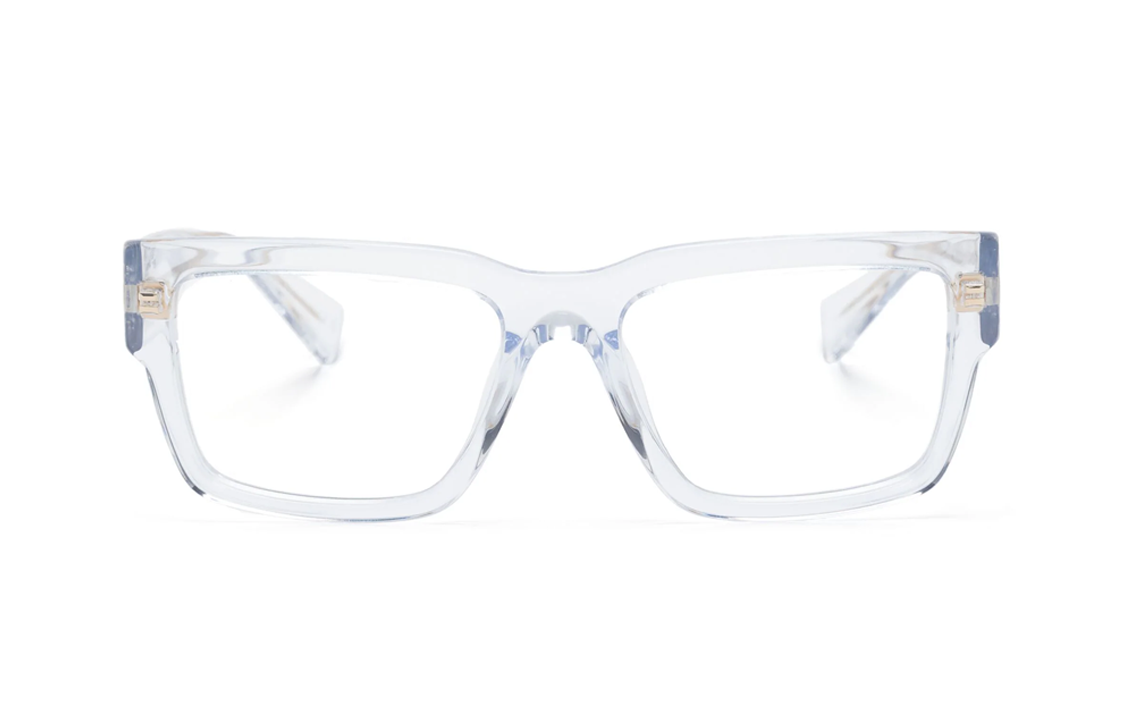 (Women) MIU MIU  Square Acetate Optical Glasses Transparent Frame with Logo. MU02XV 圖 3