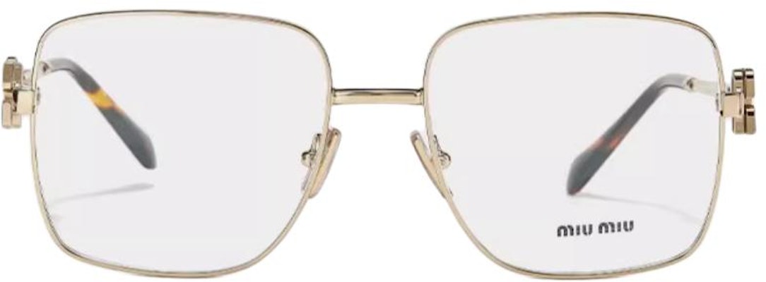 (W) 미우미우 사각 옵티컬 안경 레터링 템플 - 멀티컬러 OMU51XV Shop (W) 미우미우 사각 옵티컬 안경 레터링 템플 - 멀티컬러 OMU51XV